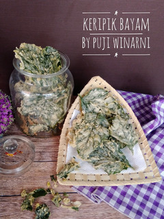 Foto resep Keripik bayam