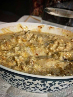 Una foto de Crumbel de avena