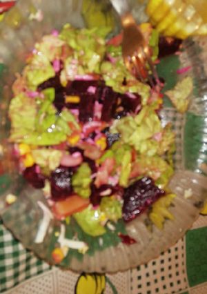 Una foto de Ensalada de remolacha
