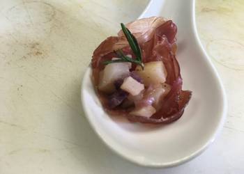 Fresh, Prepare Recipe Roasted Prosciutto Fruit Cups Delicious and Healthy