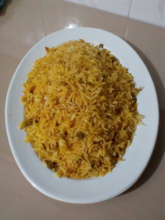 عکسی از دستور کلم پلو شیرازی به سبک خودم👌