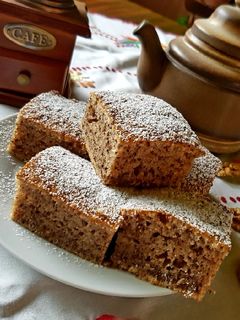 Bögrés diós (lusta asszony sütije) recept fotója