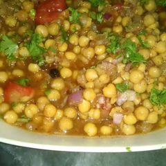 A picture of Chana Chat.