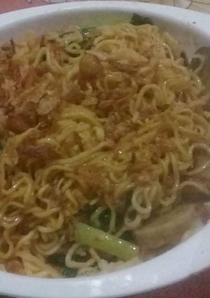 Foto resep Bakmi nyemek simple