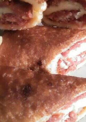 Foto resep Roti gulung sosis/beef burger