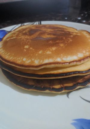A picture of Homemade pancake.