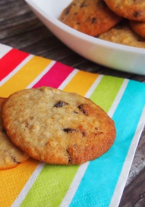 Amerikai csokis keksz egy kis extrával recept fotója
