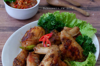 Anti Ribet, Membuat Ayam Panggang Bumbu Rujak dengan Sambal Kecombrang Bahan Sederhana