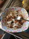 Ensalada de cebolla y changles