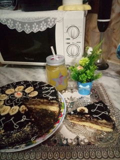 صورة لوصفة كيكة الطبقات