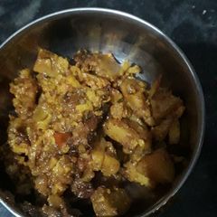 A picture of Cauliflower aloo veg.