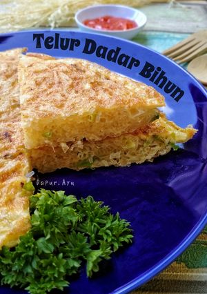 Foto resep Telur Dadar Bihun