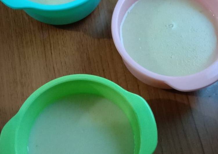 Cara Gampang Menyiapkan Silky Puding Tinggi Kalori Mpasi 9+ Anti Gagal