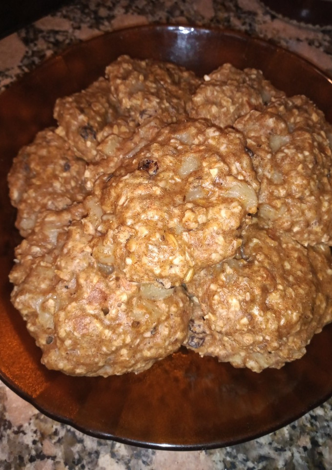 Una foto de Galletas de Avena, Harina Integral, Manzana y Pasas 🥰🍪 - Receta de La Belén