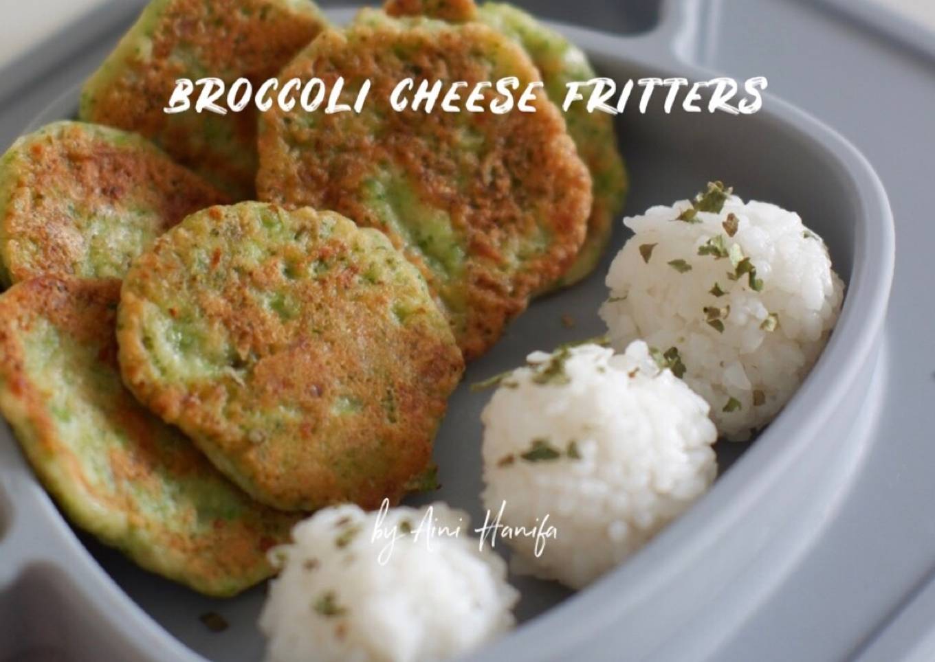 Broccoli Cheese Fritters
