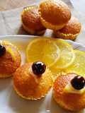 Muffin al limone con amarena