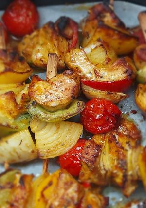 Une photo de Brochettes de Poulet