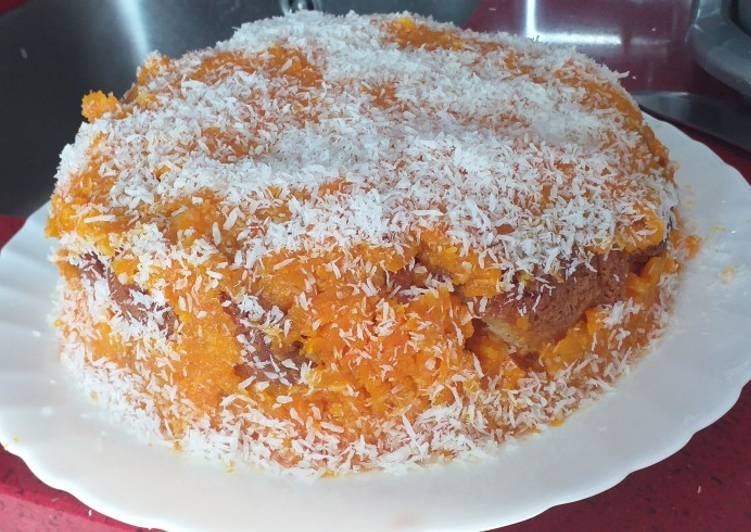 Tarta de zanahoria de la tía paqui
