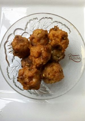 A picture of Meat balls.