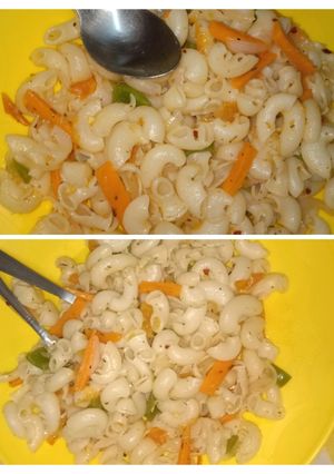 A picture of Vegetable Macroni.