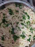 Tallarines Alfredo