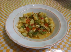 Una foto de Calabacitas a la mexicana