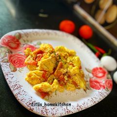 A picture of Three Color Egg Fry.