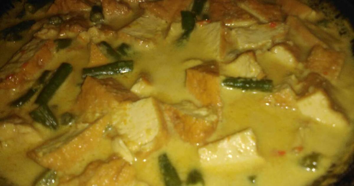 5 resep gulai tahu tempe kacang panjang enak dan sederhana 