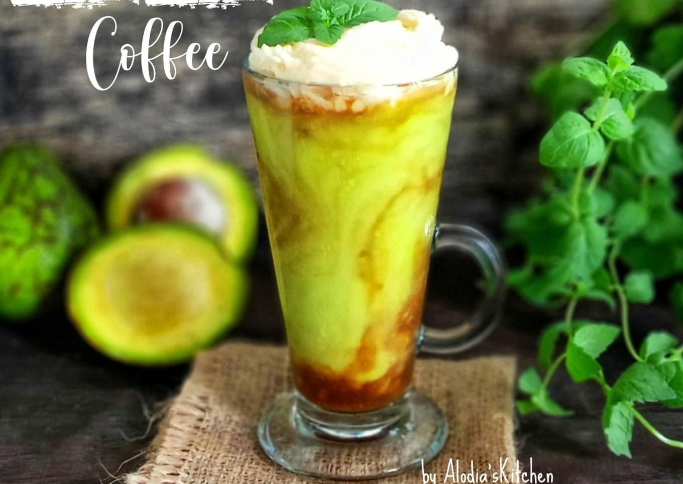 Avocado Iced Coffee