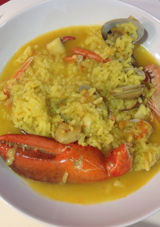 Una foto de Arroz Caldoso Bogavante
