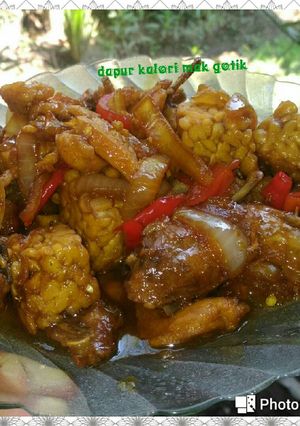 Foto resep Tempe+ Ayam kecap