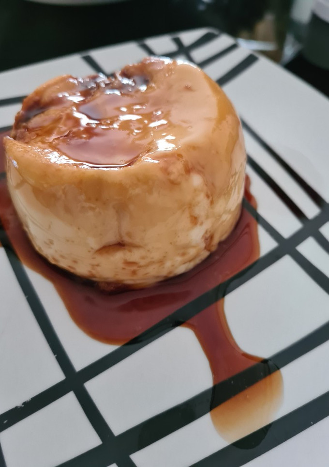 Una foto de Flan de huevo en 3 minutos