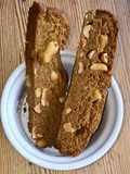 Mogyoróvajas-földimogyorós cantuccini (biscotti)