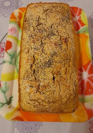 Una foto de Budín de Naranja y Arándanos😍
