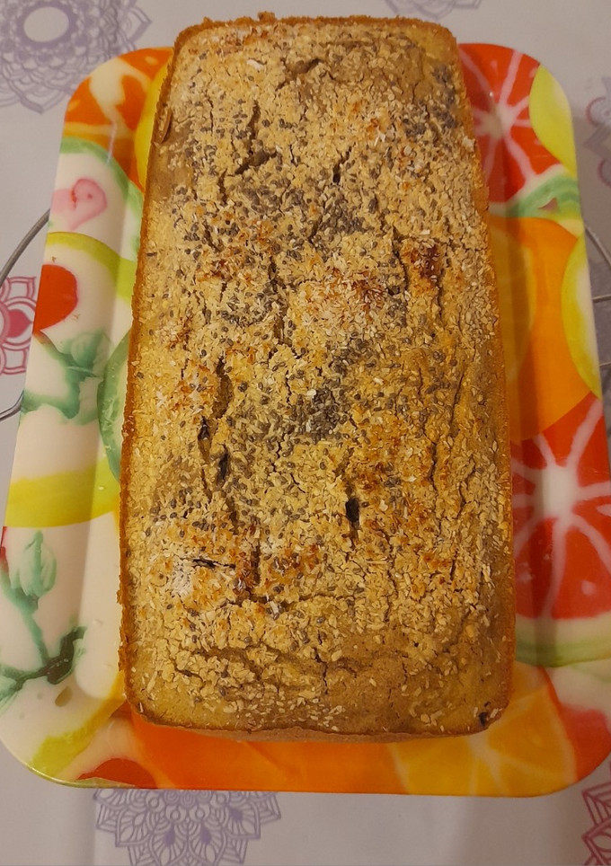 Una foto de Budín de Naranja y Arándanos😍