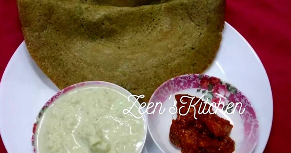 Pesarattu Green Gram Dosas Recipe By Zma Cookpad