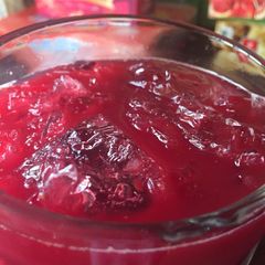 A picture of Beetroot and ginger drink.