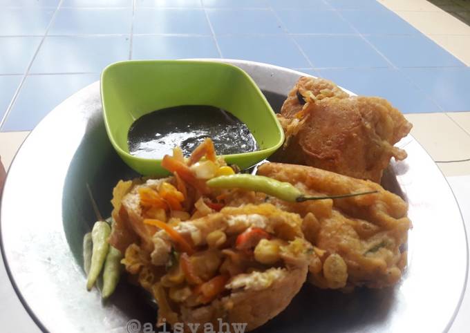 Bagaimana Membuat Tahu isi jagung mercon Anti Gagal