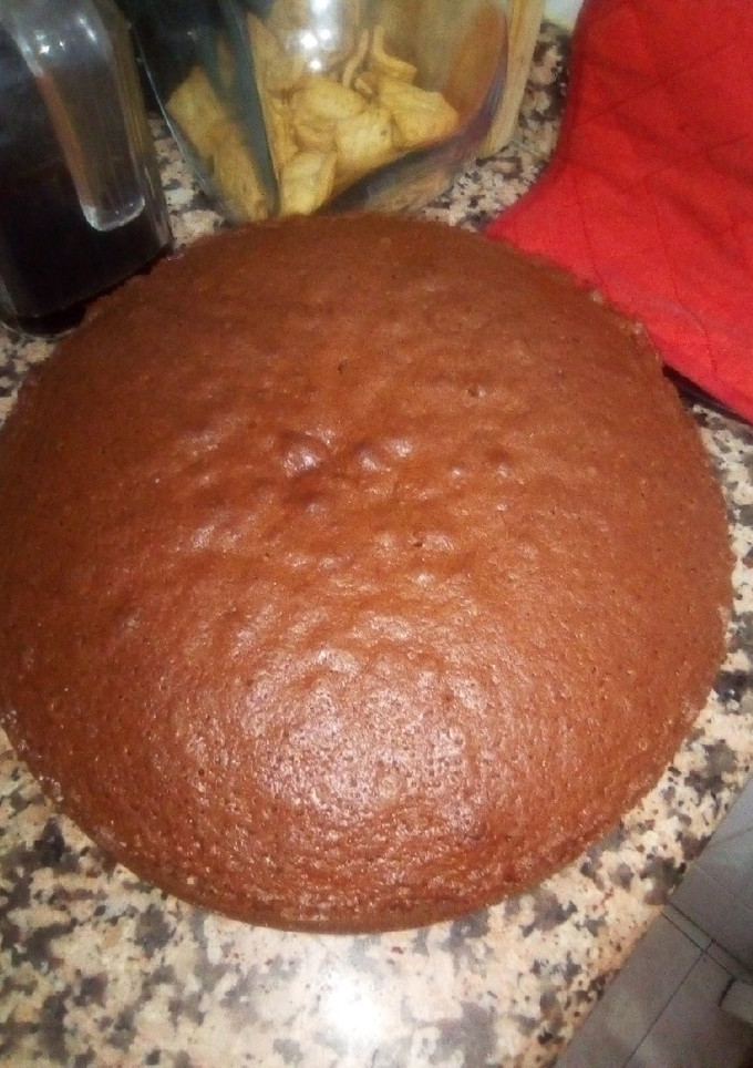 Una foto de Bizcocho de chocolate