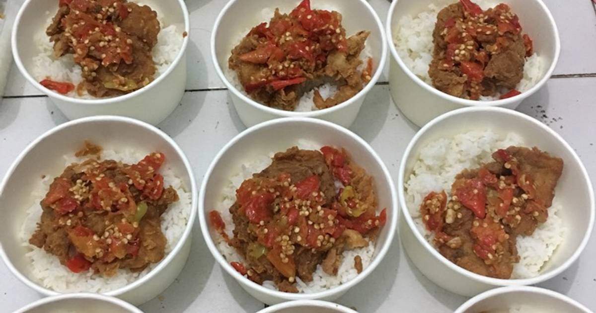 Resep Ayam Geprek Tanpa Tulang Oleh Dirumahata Cookpad