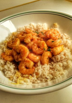 A picture of Coconut Curry Shrimp.
