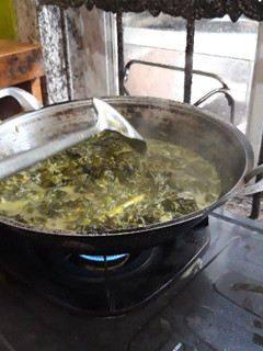 Foto resep Sayur daun singkong medan
