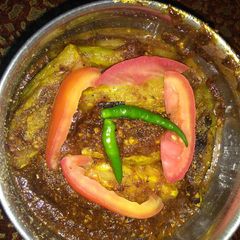 A picture of Sahi parwal korma.