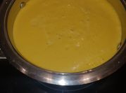 Una foto de crema de brócoli