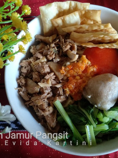 Foto resep Mie Ayam Jamur Pangsit