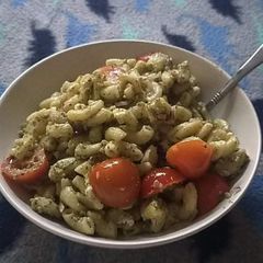 A picture of Pesto Pasta Salad.