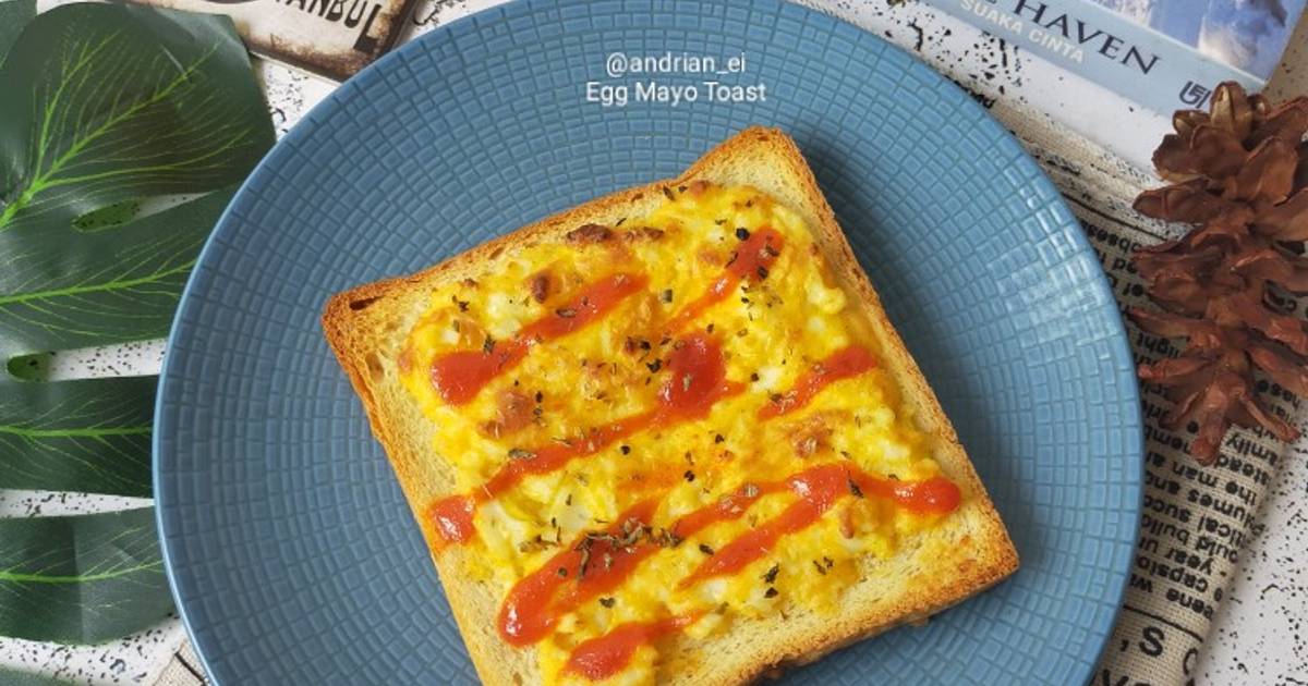 Resep Egg Mayo Toast oleh Bunda Ei - Cookpad