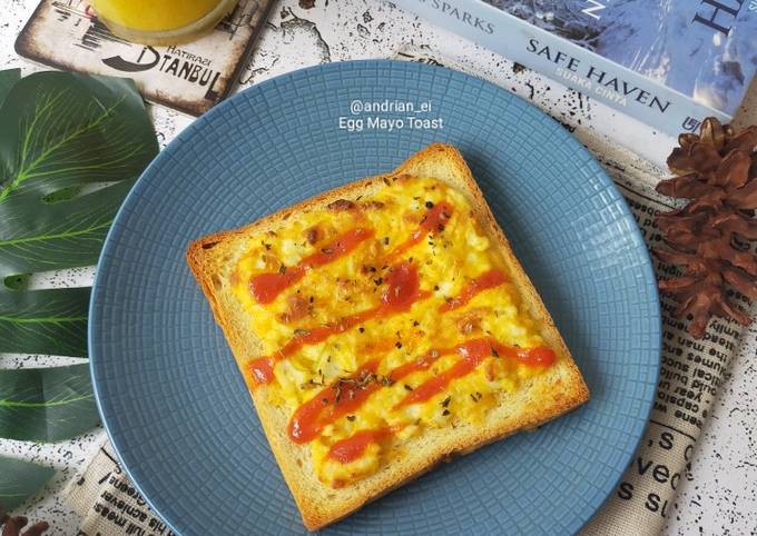 Resep Egg Mayo Toast oleh Bunda Ei - Cookpad