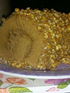 Foto resep Roll cake mocca nougat