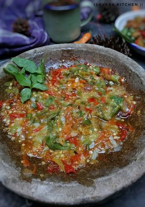 Foto resep Sambel oyong/gambas